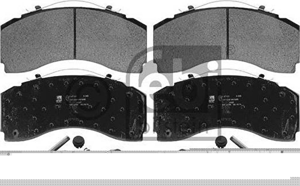 Febi 16997 комплект тормозных колодок, дисковый тормоз на MERCEDES-BENZ AROCS