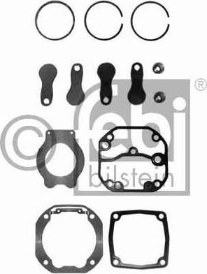 Febi 21058 комплект прокладок, вентиль ламелей на MERCEDES-BENZ MK