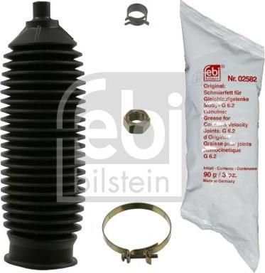 FEBI к-кт пыльн. рул. рейки л.+п. с г/у Volvo 440/460/480 all 86-95 (22561)