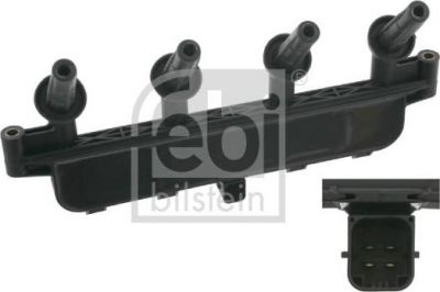 Febi 24996 катушка зажигания на PEUGEOT 206 SW (2E/K)