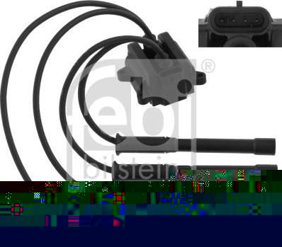 FEBI Катушка зажигания RENAULT/NISSAN TWINGO/KANGOO/CLIO II/KUBISTAR (8200084401, 26494)