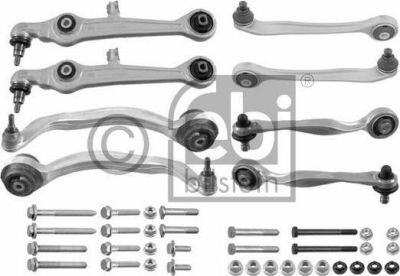 FEBI Комплект подвески VAG A4/PASSAT 95-05 передней (8рыч+крепеж) (8D0498998B, 26600)