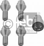 FEBI Болт колеса секретка 12x1.5x23mm 17SW КОМПЛЕКТ OPEL (3A0601139, 27047)