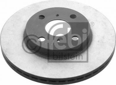 FEBI Диск тормозной TOYOTA YARIS 1.0-1.5 99- передний D=255мм. (435120D050, 27942)