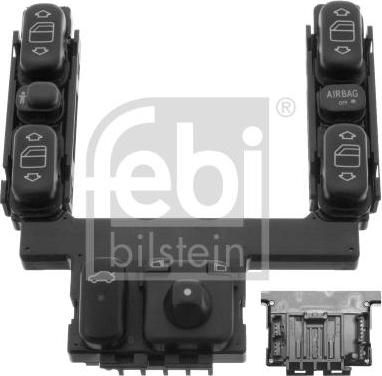 Febi 46501 выключатель, стеклолодъемник на MERCEDES-BENZ C-CLASS (W202)
