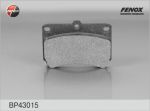 FENOX Колодки торм.пер. (BP43015)