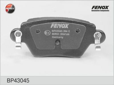 FENOX Колодки задние FORD Mondeo III 1.8/2.0L 00-> 04 (BP43045)