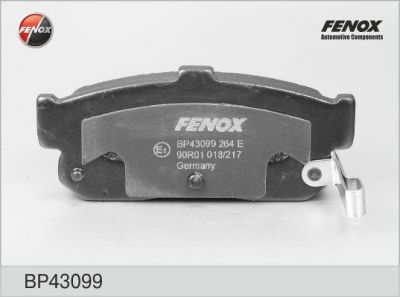 FENOX Колодки диск задние Almera II, Primera 96-01 BP43099 (BP43099)