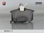 FENOX Колодки задние VW SHARAN / FORD GALAXY (BP43111)