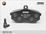 FENOX Колодки передние AD 80 87-94 A4 1.6,TDI / CHERY TIGGO /без датчика (BP43145)