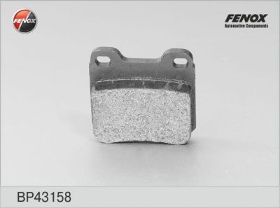 Fenox BP43158 комплект тормозных колодок, дисковый тормоз на OPEL VECTRA B (36_)