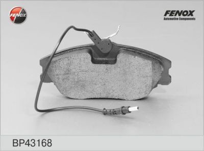 FENOX Колодки передние PEUGEOT 406/306/607 (425132, BP43168)