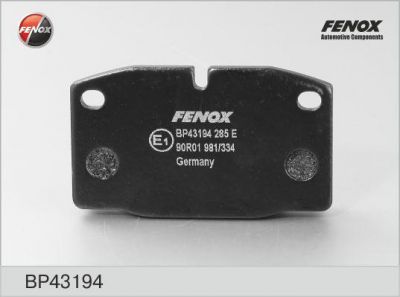 FENOX Колодки передние DAEWOO NEXIA OP VecA 1.4 88-92 OmA 1.8 87-91 CorA (BP43194)