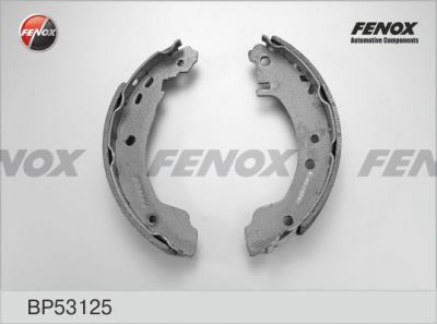 FENOX Колодки барабанные NISSAN, Primera (-->03/02), 1.6 (P10 GA16DS) Saloon BENDIX BP53125 (BP53125)