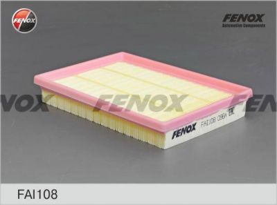 Fenox FAI108 Фильтр воздушный HYUNDAI ACCENT 1.5/1.6 00-/MAZDA E2000/626