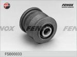 Fenox FSB00033 Сайлентблок цапфы TOYOTA AVENSIS 97-03 зад.подв.