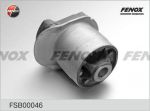 FENOX Сайлентблок задней балки TOYOTA YARIS NCP1#/NLP10/SCP10 1999-2005 FSB00046 (FSB00046)