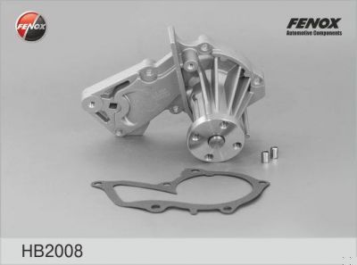 FENOX Насос водяной FORD Fusion/Fiesta V 1.25L/Focus II/C-Max 1.4/1.6L (HB2008)