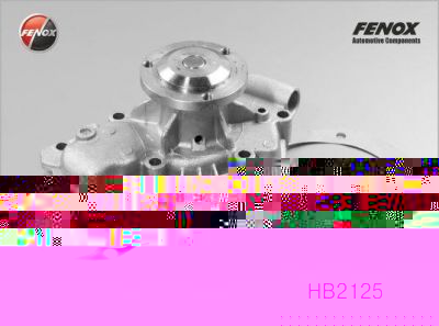 Fenox HB2125 водяной насос на RENAULT TRAFIC фургон (TXX)