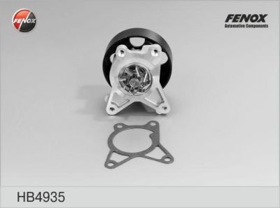 FENOX Насос водяной NISSAN Qashqai, X-Trail; RENAULT Clio III, Fluence, Laguna III, Scenic III 2,0 06> (HB4935)