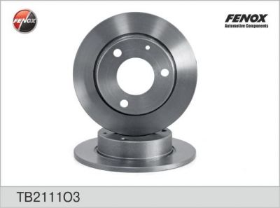 FENOX Диск тормозной (TB2111O3) ОКА Фенокс (TB2111O3)