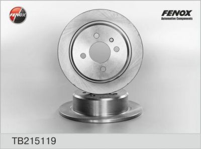 Fenox TB215119 тормозной диск на 3 (E30)