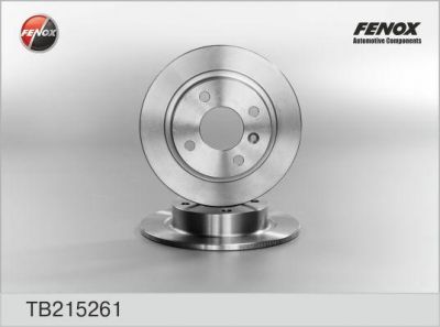 Fenox TB215261 тормозной диск на VOLVO 460 L (464)