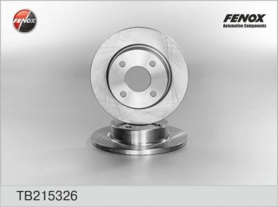 Fenox TB215326 тормозной диск на NISSAN MICRA II (K11)