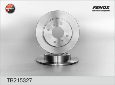 FENOX Диск тормозной (к-кт 2 шт., цена за 1 шт.) (TB215327)