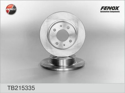 Fenox TB215335 тормозной диск на NISSAN SUNNY II (N13)