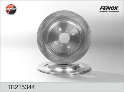 FENOX диск тормозной задний (к-кт 2 шт., цена за 1 шт.) (TB215344)