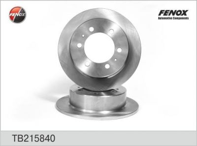 FENOX диск тормозной задний (к-кт 2 шт., цена за 1 шт.) (TB215840)