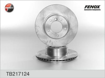 FENOX Диск тормозной передний (E39) (к-кт 2 шт., цена за 1 шт.) (TB217124)