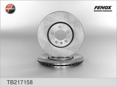 Fenox TB217158 тормозной диск на VW GOLF III (1H1)