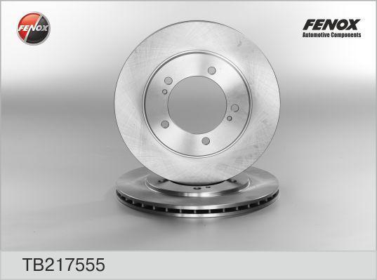 FENOX Диск тормозной передний (к-кт 2 шт., цена за 1 шт.) (TB217555)