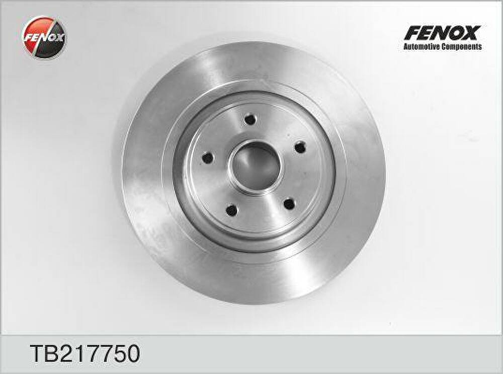Fenox TB217750 тормозной диск на RENAULT ESPACE IV (JK0/1_)