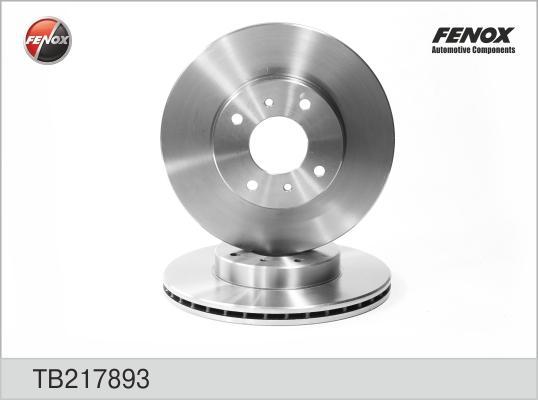 FENOX Диск тормозной передний (к-кт 2 шт., цена за 1 шт.) (TB217893)