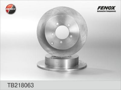 FENOX Диск тормозной (к-кт 2 шт., цена за 1 шт.) (TB218063)