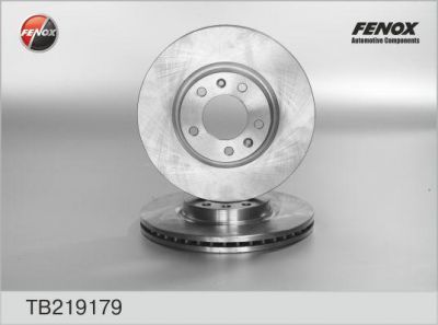 FENOX Диск тормозной передний (к-кт 2 шт., цена за 1 шт.) (TB219179)