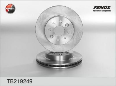 FENOX Диск тормозной KIA Rio (к-кт 2 шт., цена за 1 шт.) (TB219249)