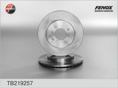 Fenox TB219257 тормозной диск на MITSUBISHI COLT IV (CA_A)