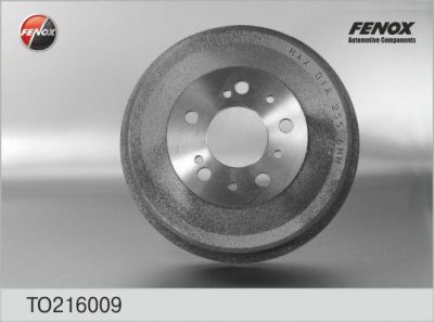 Fenox TO216009 Барабан тормозной PEUGEOT BOXER/FIAT DUCATO/CITROEN JUMPER 1t-1,5t