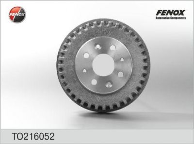 FENOX Барабан тормозной задний KIA Spectra (ИжАвто), Shuma I, II (TO216052)