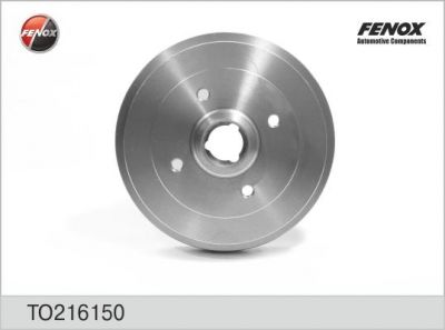 FENOX Тормозной барабан AUDI 80/VW Golf II/III/Jetta/Passat B3/B4 /D=180mm (TO216150)