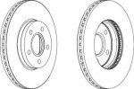 FERODO Диск тормозной передний FORD Focus II , III / Mazda 3/ VOLVO S40 II D=278mm (к-кт 2 шт., цена за 1 шт.) (1320352, DDF1222)