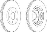 FERODO Диск тормозной передний NISSAN Qashqai/X-Trail (кт 2шт) (к-кт 2 шт., цена за 1 шт.) (DDF1589)