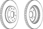 Ferodo DDF1620 тормозной диск на SUZUKI SX4 (EY, GY)