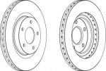 FERODO Диск тормозной передний вентилируемый JEEP Compass / MITSUBISHI ASX / DODGE Caliber (к-кт 2 шт., цена за 1 шт.) (DDF1624)
