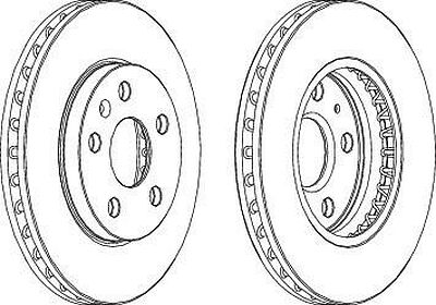 Ferodo DDF1721C тормозной диск на OPEL INSIGNIA седан