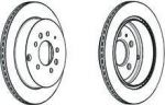 Ferodo DDF1819C тормозной диск на MAZDA CX-7 (ER)